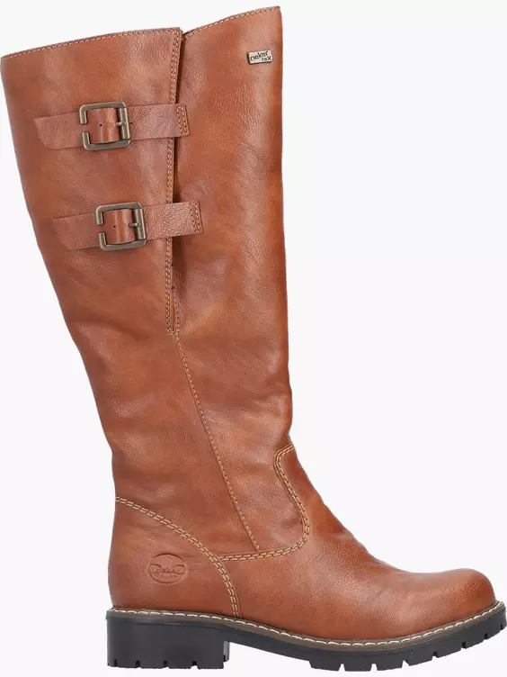 Rieker Damen Hochschaftstiefel in braun
