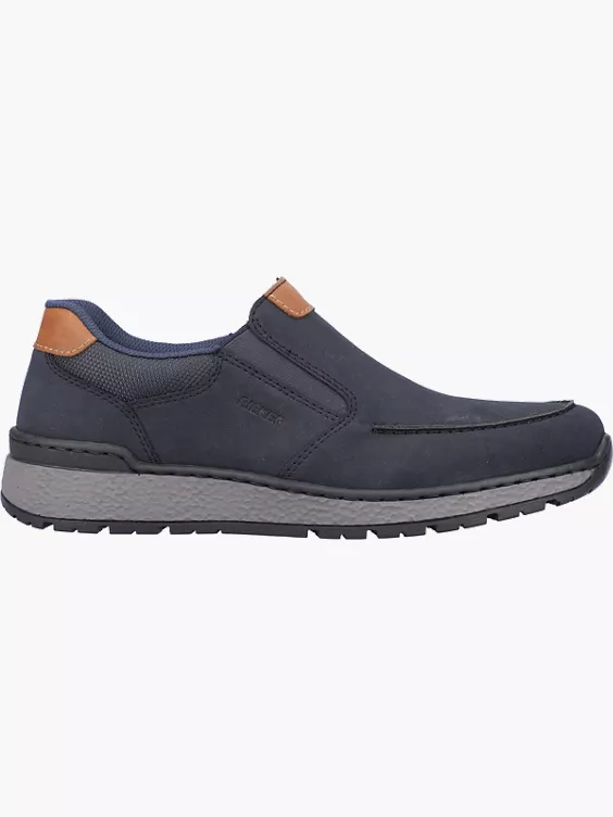 Rieker Herren Slipper in blau