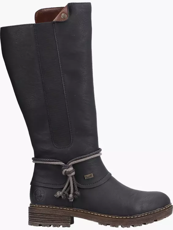 Rieker Damen Hochschaftstiefel in schwarz