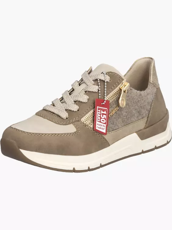 Rieker Damen Sneaker Low in beige