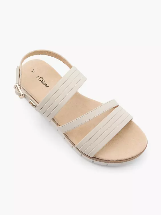 s.Oliver Sandale in beige