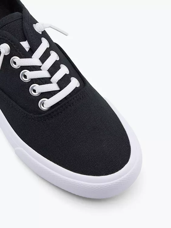 Vty Slip On Sneaker in schwarz