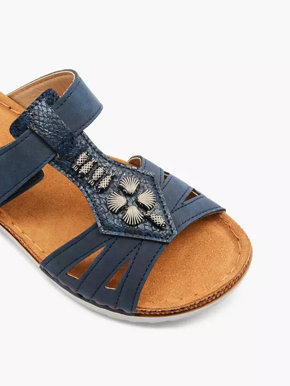 Easy Street Komfort Pantolette in navyblau