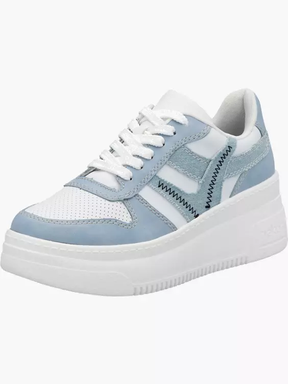 Rieker Damen Sneaker Low in blau