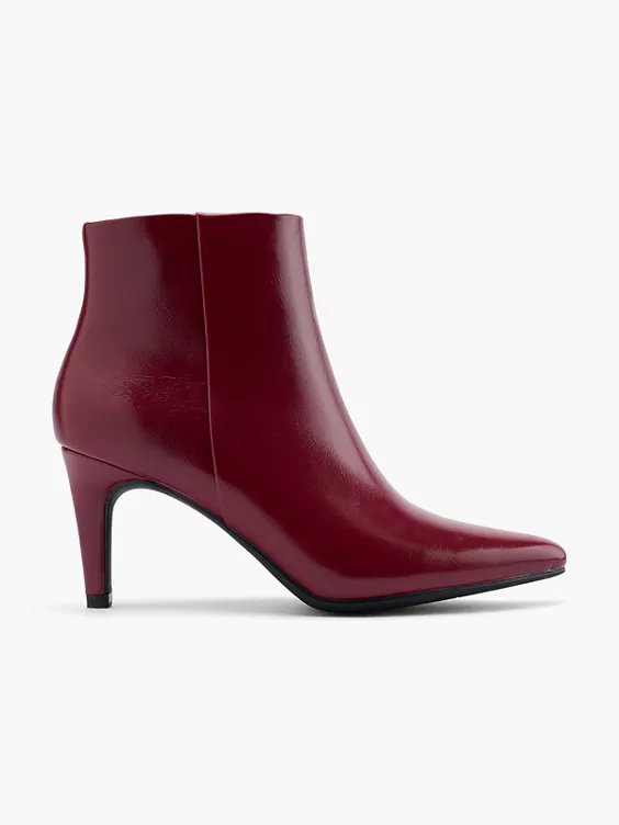 Catwalk Stiefelette in burgunder