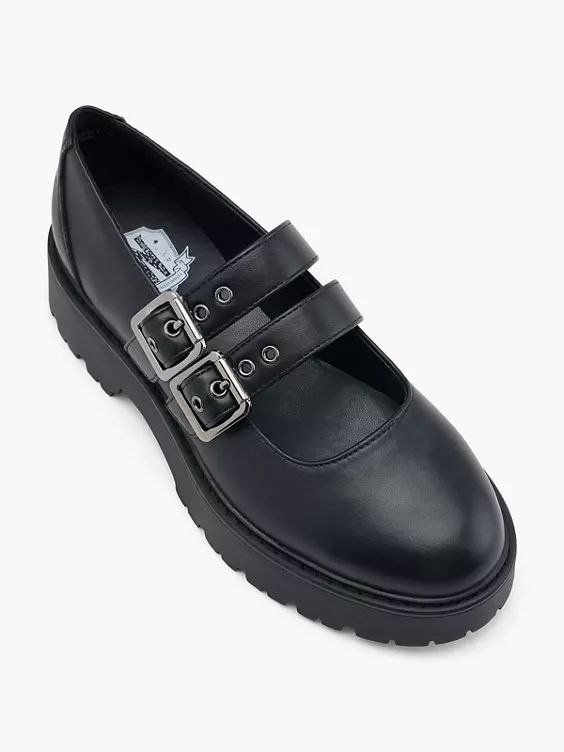 Wednesday Mary Jane Loafer in schwarz