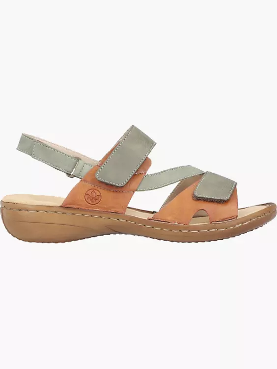 Rieker Damen Riemchensandalen in grün
