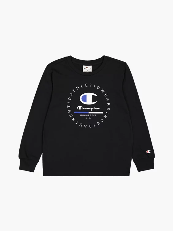 Champion Langarmshirt in schwarz
