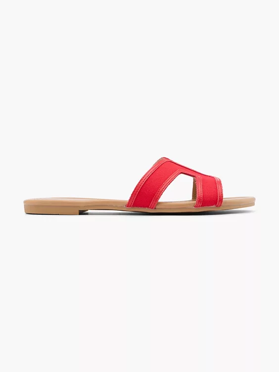 Graceland Pantolette in rot