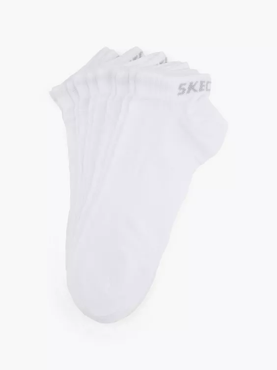 Skechers 5er Pack Sneakersocken in weiß