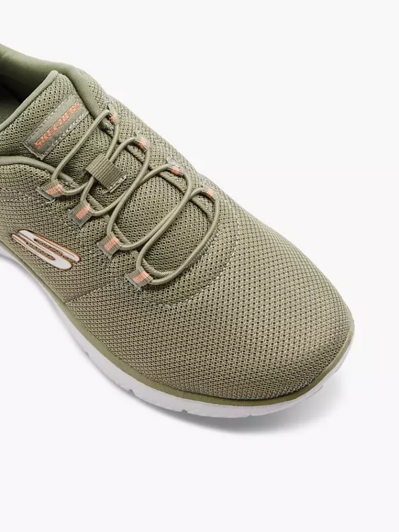 Skechers Slip On Sneaker in grün