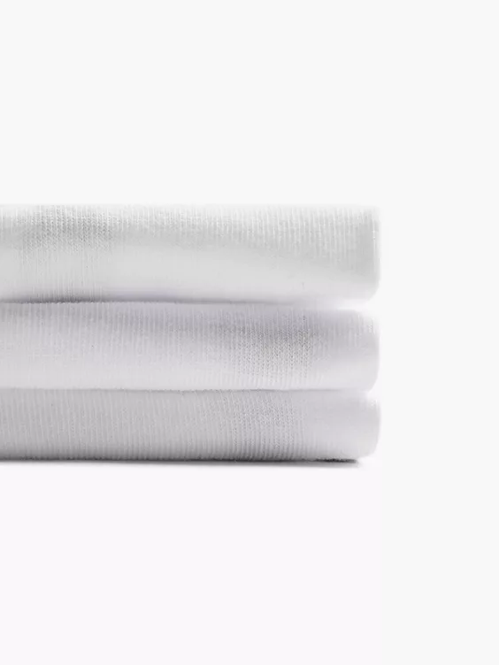 Champion 3er Pack Sneakersocken in weiß