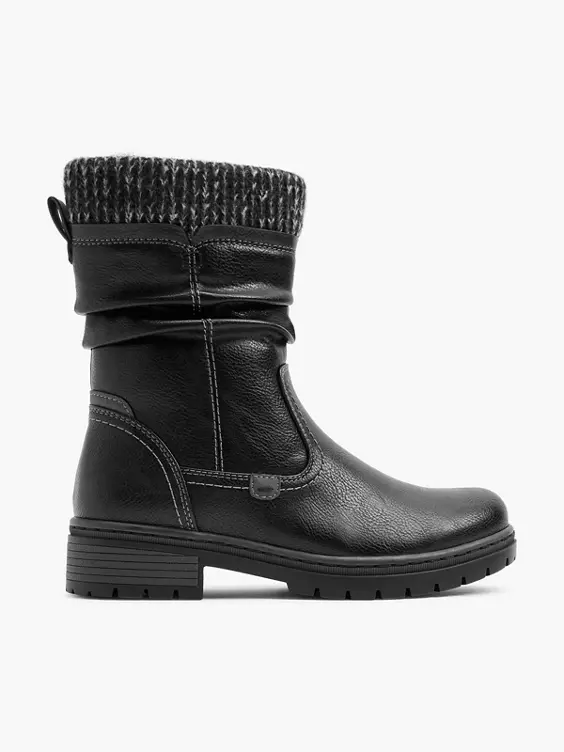 Easy Street Komfort Boots in schwarz