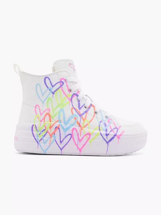 Skechers Hoher Sneaker HYPERLIFT in weiß