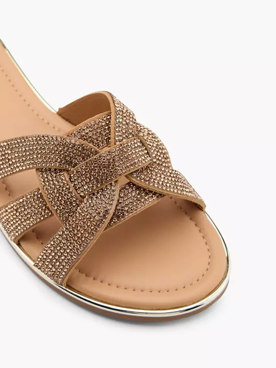 Catwalk Pantolette in gold