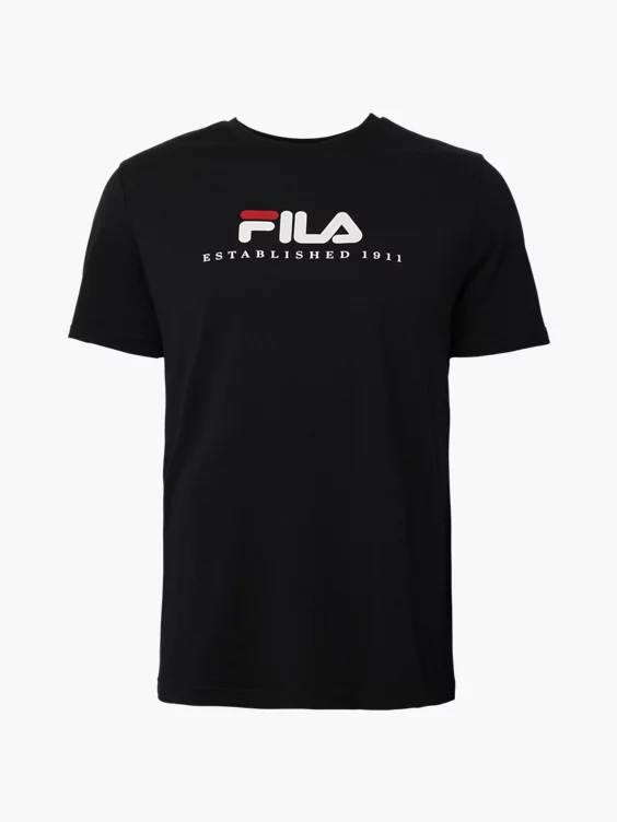 FILA T-Shirt in schwarz