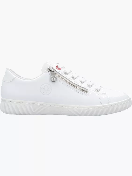 Rieker Damen Sneaker Low in weiß