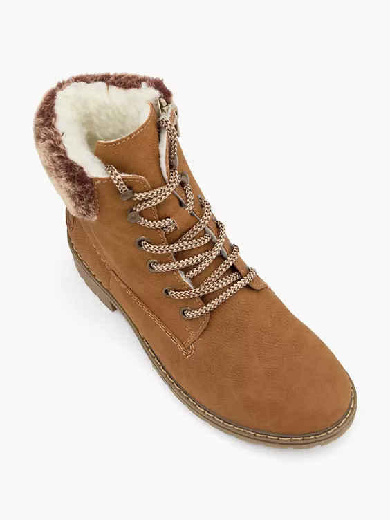 Rieker Schnürboots in cognac
