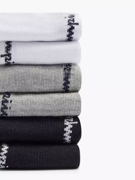 Champion 6er Pack Sneakersocken in weiß