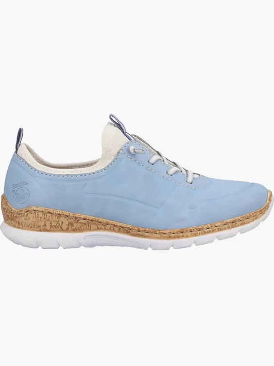Rieker Damen Slipper in blau