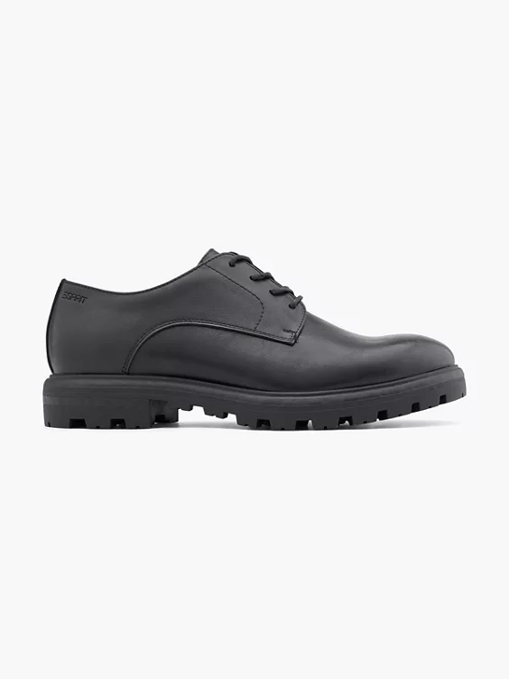 ESPRIT Business Schnürer in schwarz