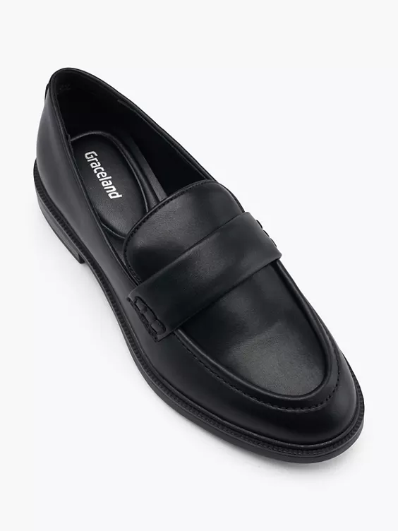 Graceland Loafer in schwarz