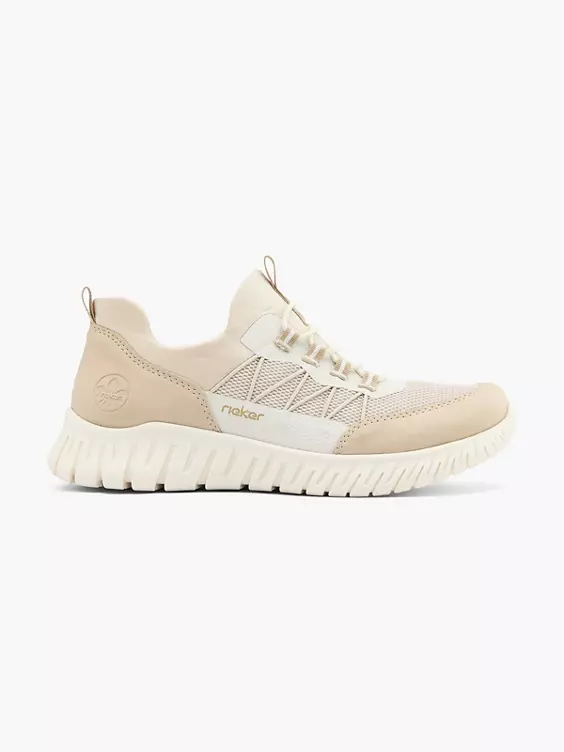 Rieker Slip On Sneaker in creme