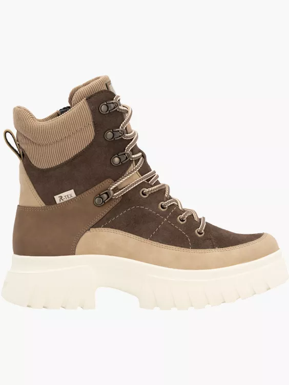 Damen Schnürstiefel in braun