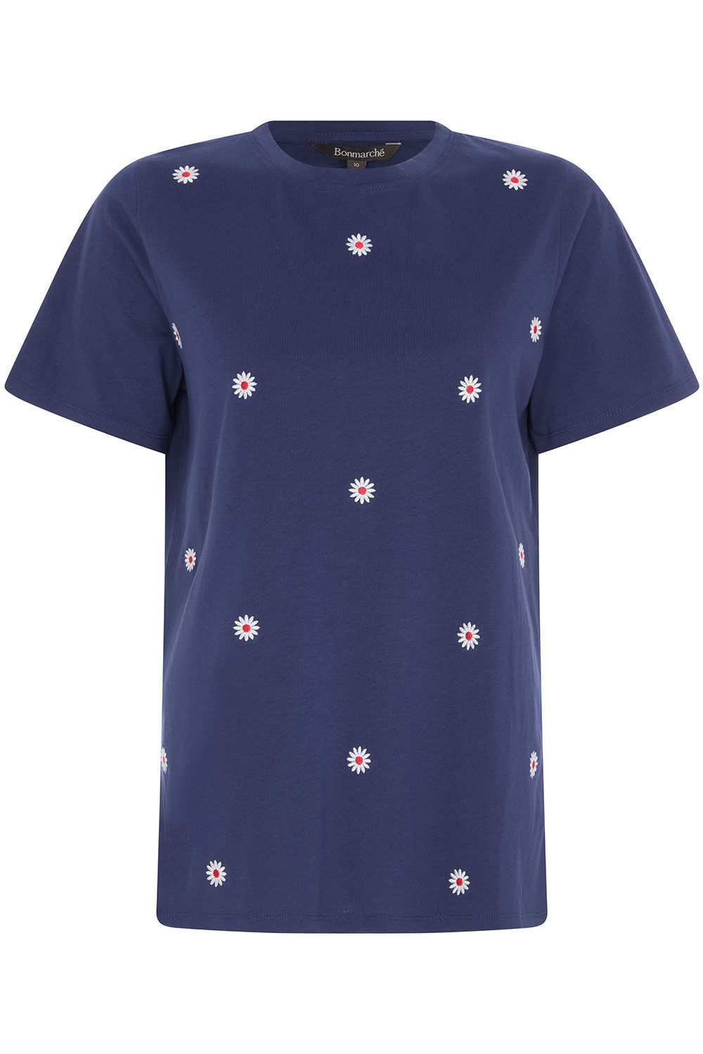 Daisy Embroidered T-Shirt
