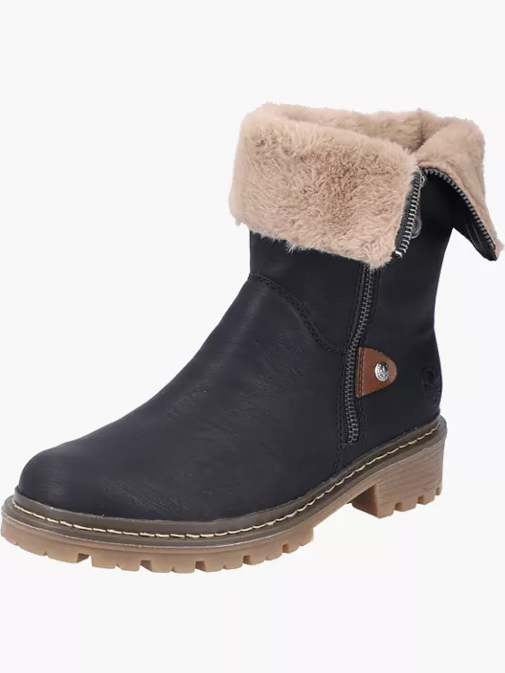 Rieker Damen Kurzstiefel in schwarz