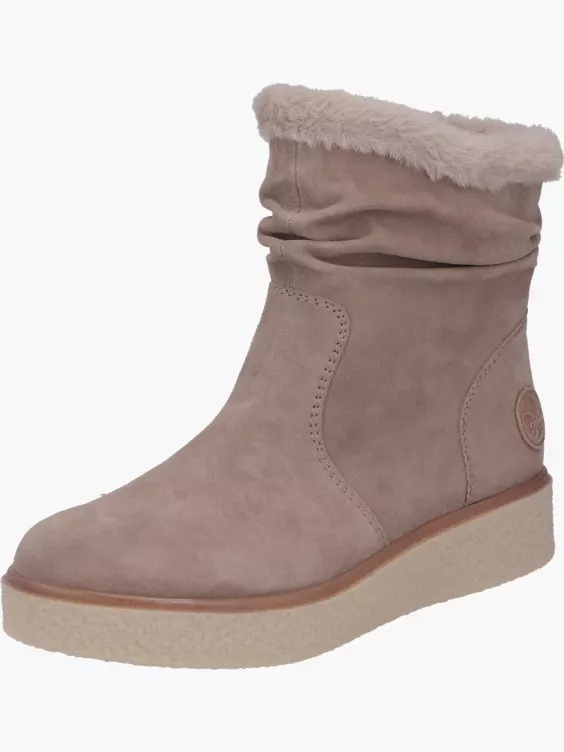 Rieker Damen Kurzstiefel in beige