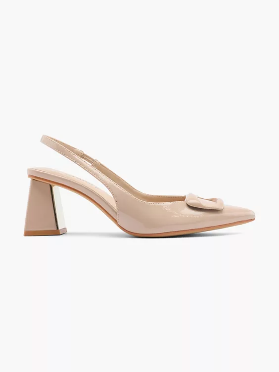 Catwalk Slingpumps in nude