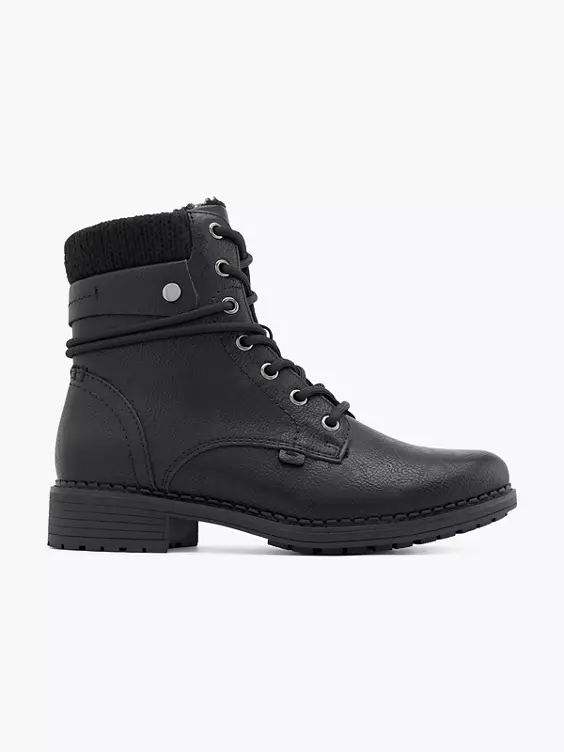 Easy Street Komfort Schnürboots in schwarz