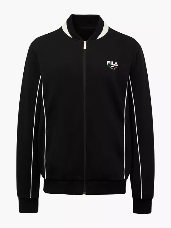 FILA Trainingsjacke in schwarz
