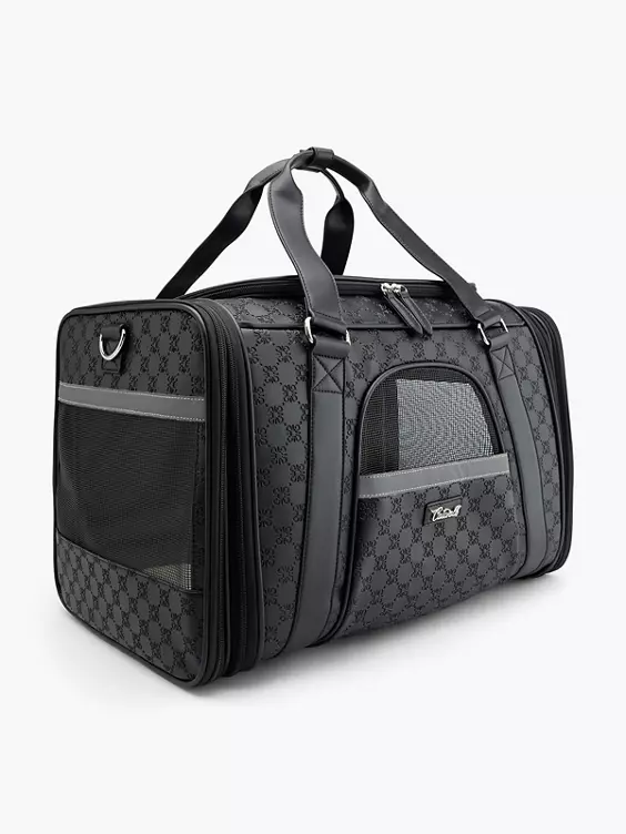 Catwalk Hundetasche in schwarz