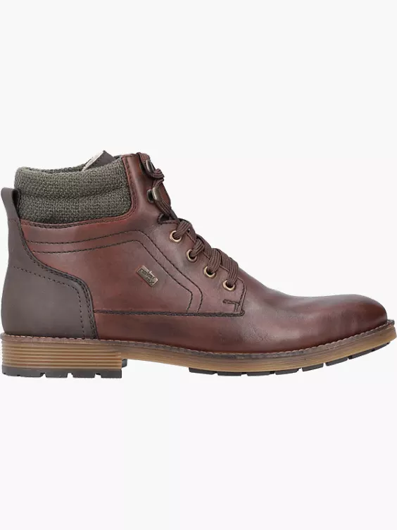 Rieker Herren Schnürstiefel in braun
