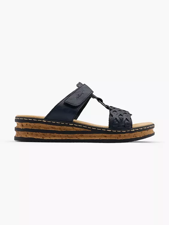 Rieker Pantolette in blau