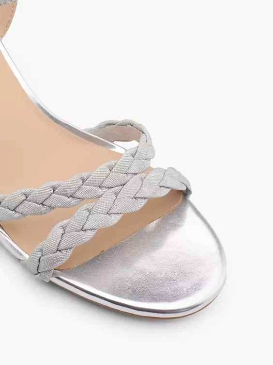 Catwalk Sandalette in silber