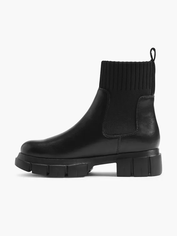 Catwalk Chelsea Boots in schwarz