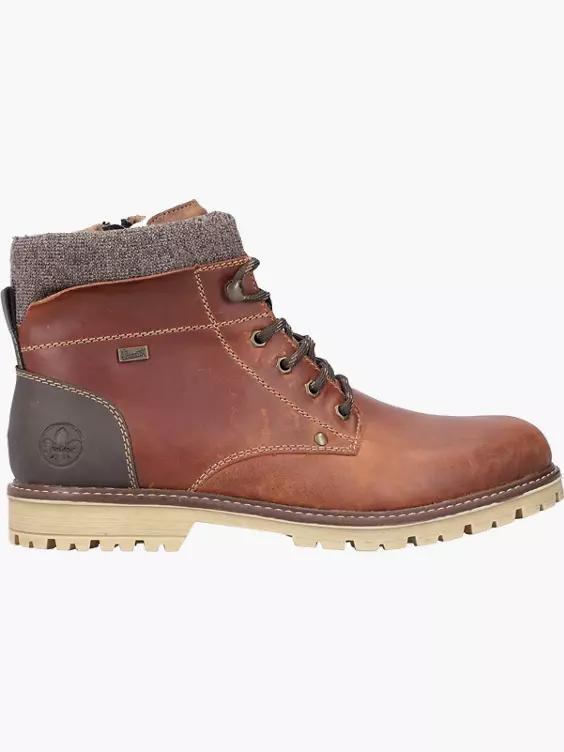 Rieker Herren Schnürstiefel in braun