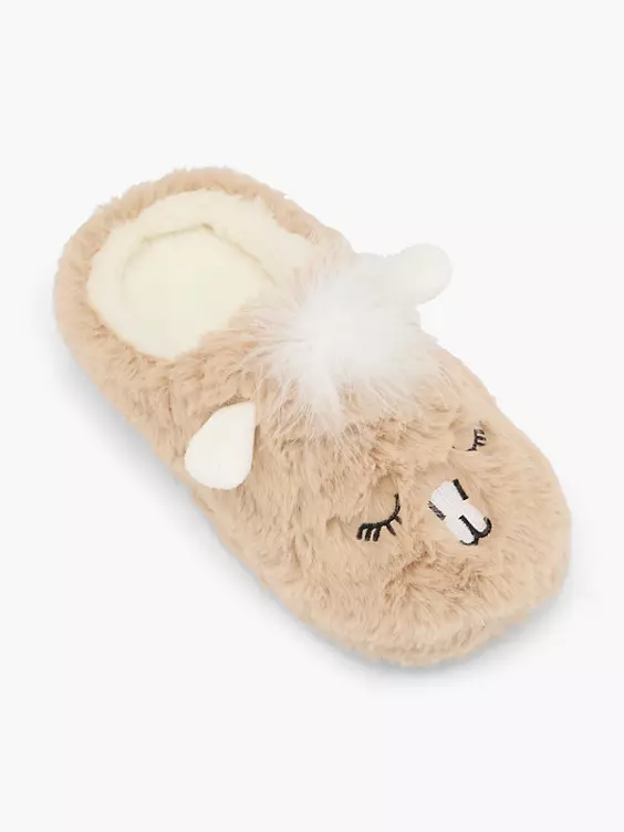 Casa mia Pantoffel in beige