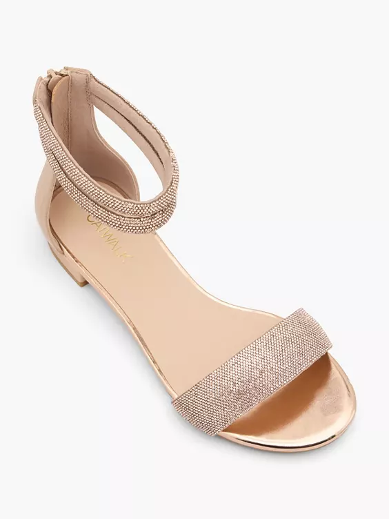 Catwalk Sandale in rosegold