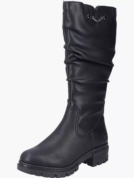 Rieker Damen Hochschaftstiefel in schwarz
