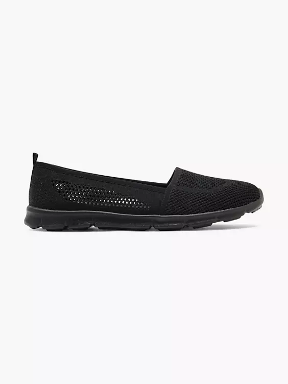 Graceland Slipper in schwarz