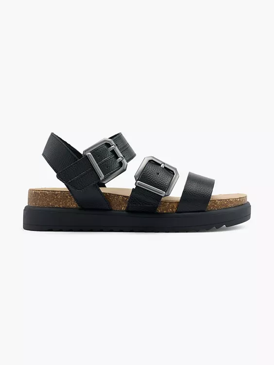 Catwalk Sandale in schwarz