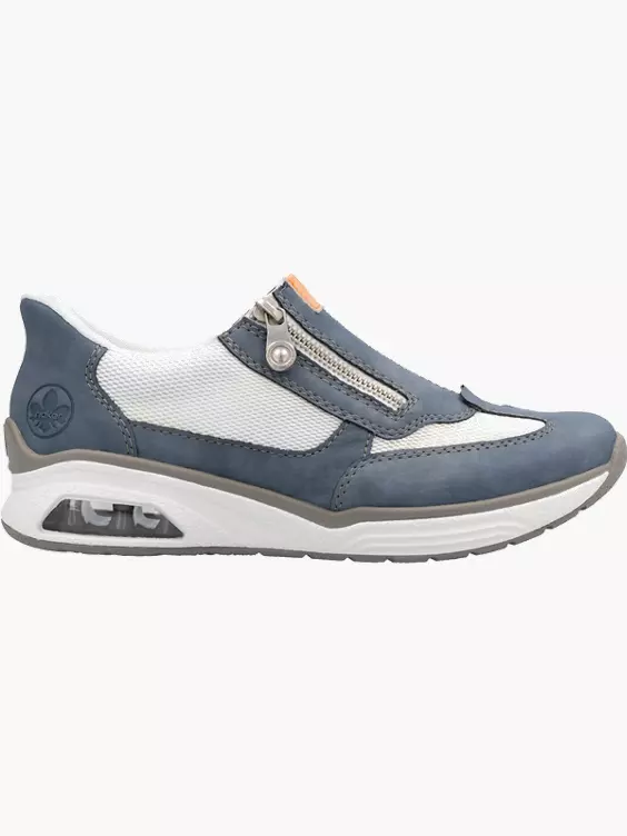 Rieker Damen Slipper in blau