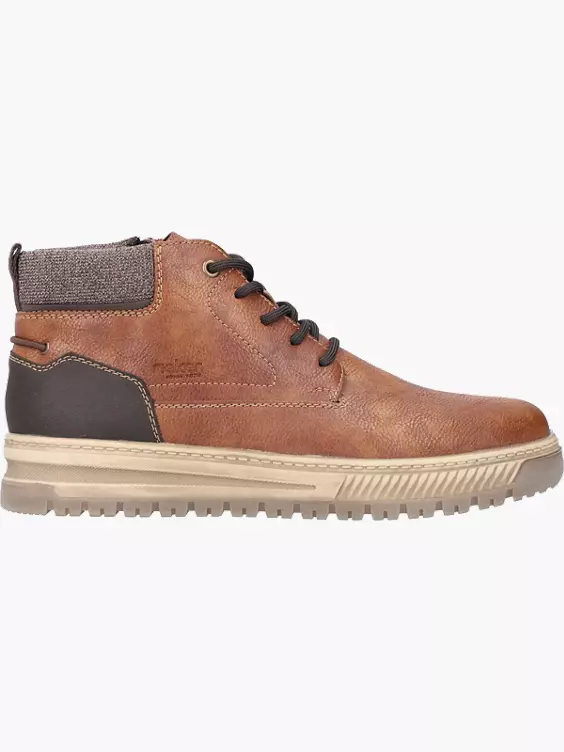 Rieker Herren Schnürstiefel in braun