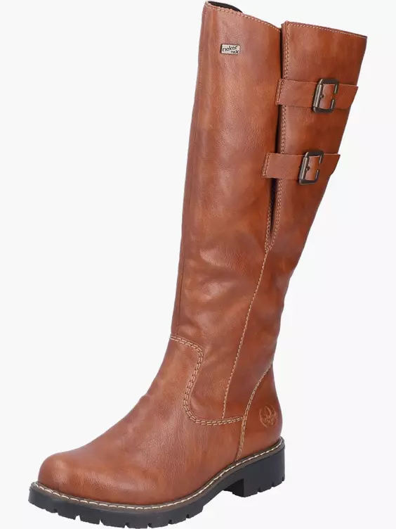 Rieker Damen Hochschaftstiefel in braun