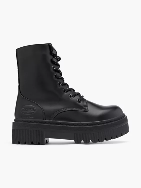Dockers Schnürboots in schwarz