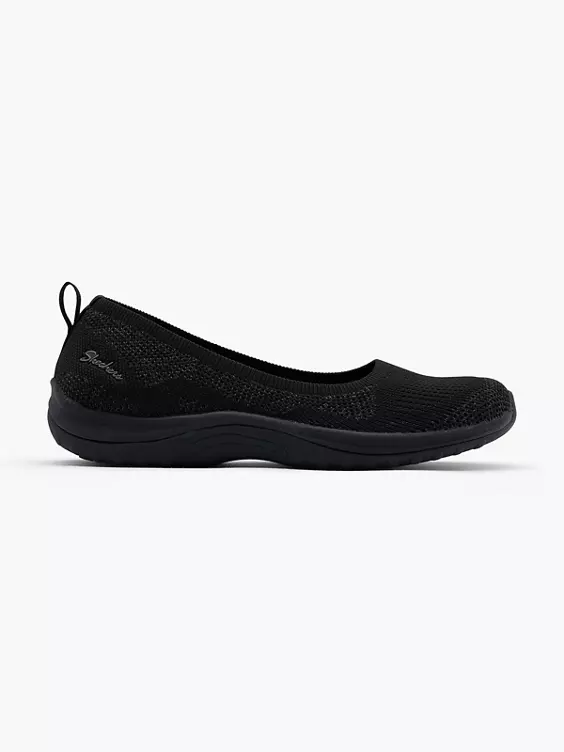 Skechers Slipper Sleek Streak in schwarz